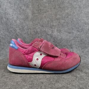 Saucony Shoes Kid Toddler 11.5 Sneaker Jazz Low Pro Casual Athletic Leather Pink